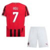 Officiële Voetbalshirt + Korte Broek AC Milan Adli 7 Thuis 2024-25 - Kids